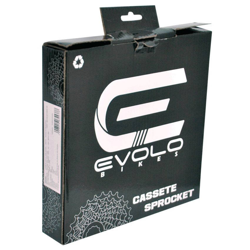 Cassete K7 Engrenagem Bicicleta Bike Evolo 12V 11/50D Preto - Loja