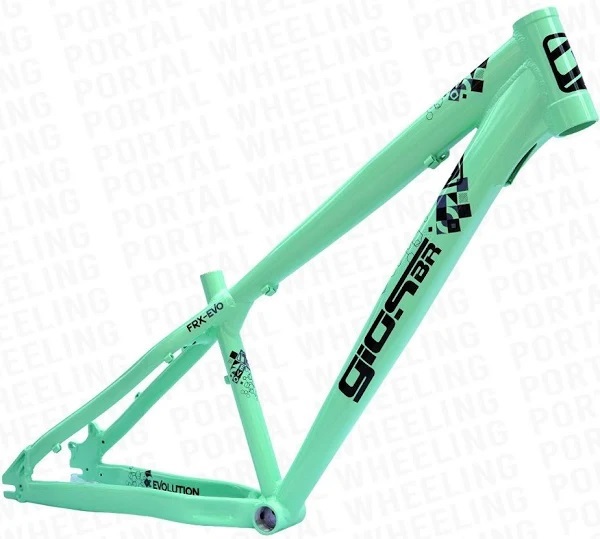 Quadro Bike Bicicleta BMX Wheeling Grau GIOS FRX-EVO 26X13,5 Verde