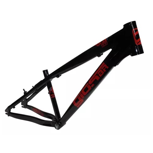 Quadro Bike Bicicleta BMX Wheeling Grau GIOS 4-TRIX Wheeling 26X14