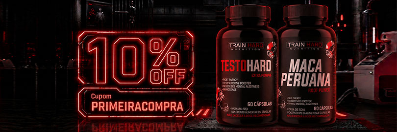 Testo Hard 10% OFF no cupom PRIMEIRACOMPRA