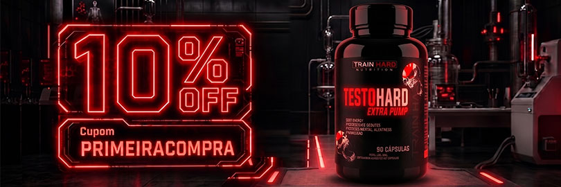 Testo Hard 10% OFF no cupom PRIMEIRACOMPRA