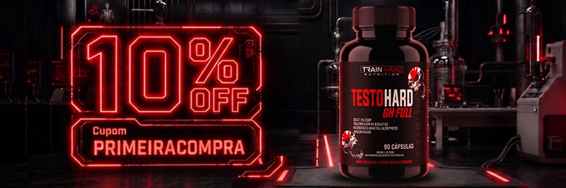 Testo Hard 10% OFF no cupom PRIMEIRACOMPRA