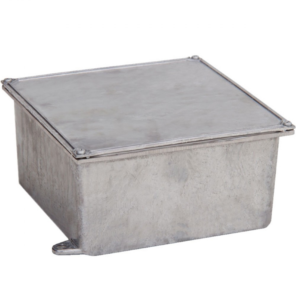 Caixa de Passagem 15x15x10 Alumínio - Stamplac - Alucel Suprimentos  Industriais, image size:1000x1000
