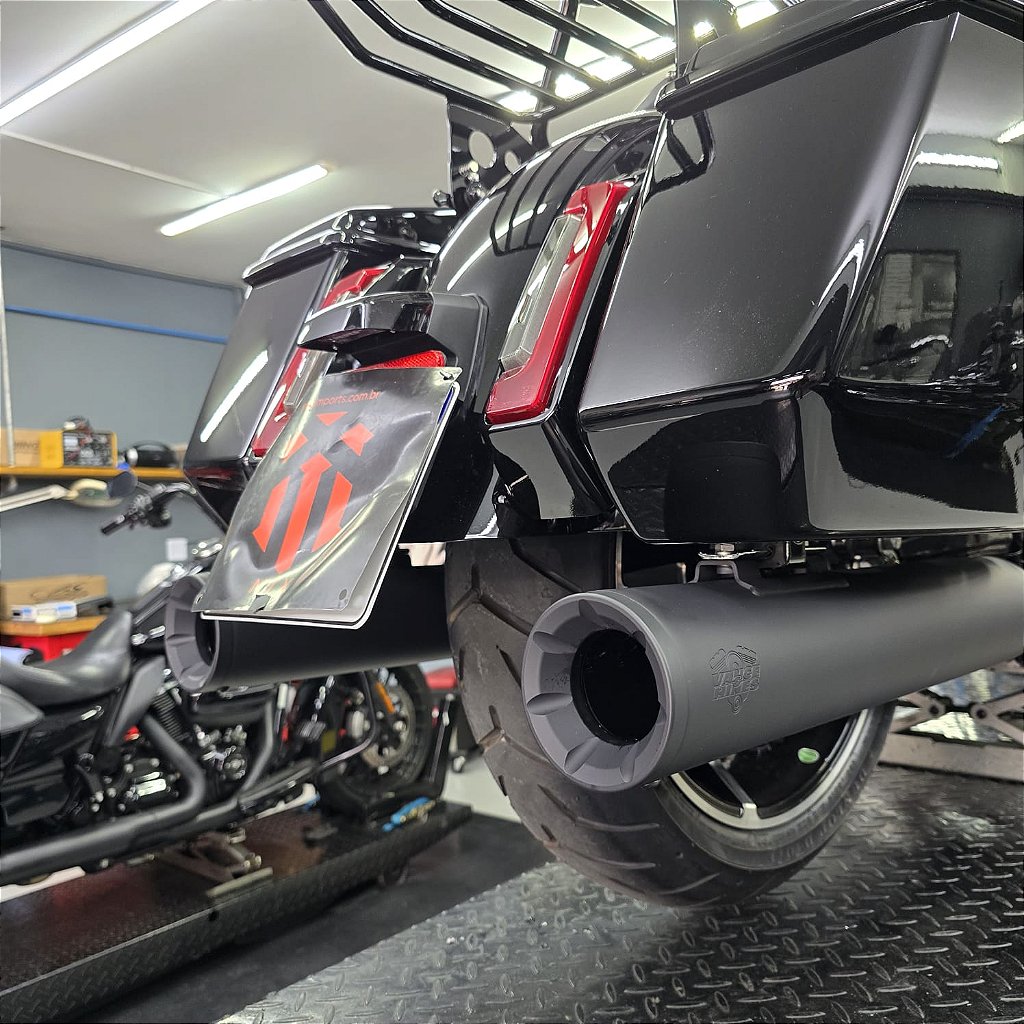 Ponteira Vance & Hines Eliminator 400 - Preto - Touring 2017