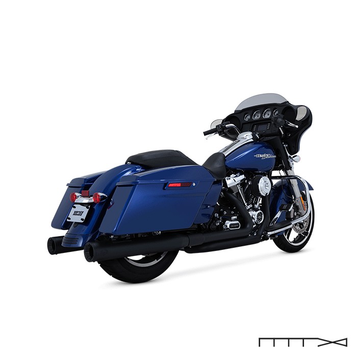 Ponteira Vance & Hines Eliminator 400 - Preto - Touring 2017