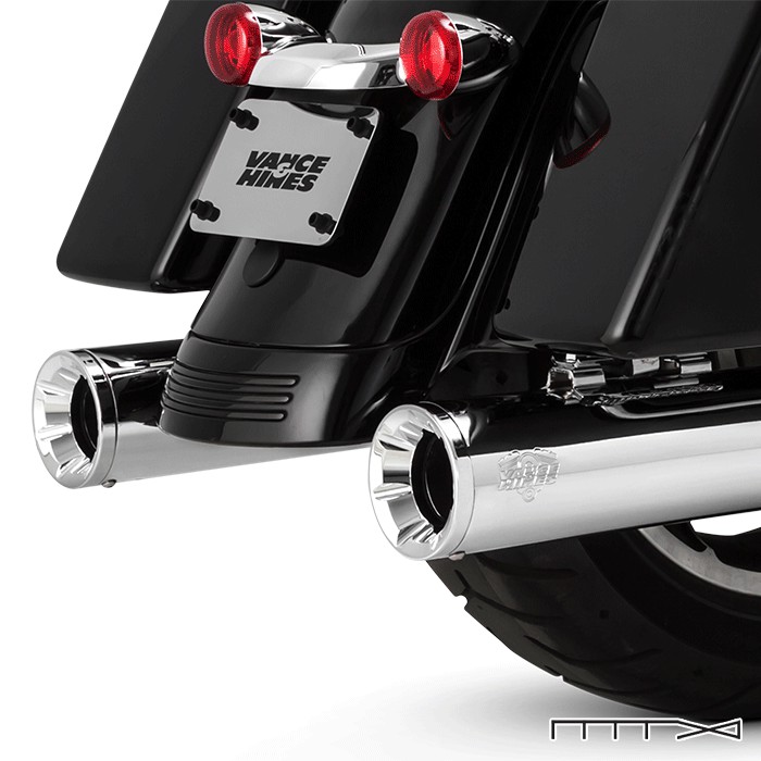 Ponteira Vance & Hines Eliminator 400 - Cromada - Touring 2017