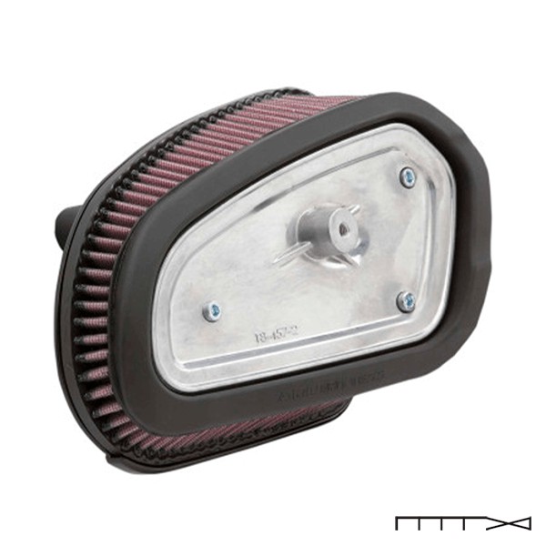 Filtro de ar Arlen Ness Naked Stage 1 Big Sucker para Harley