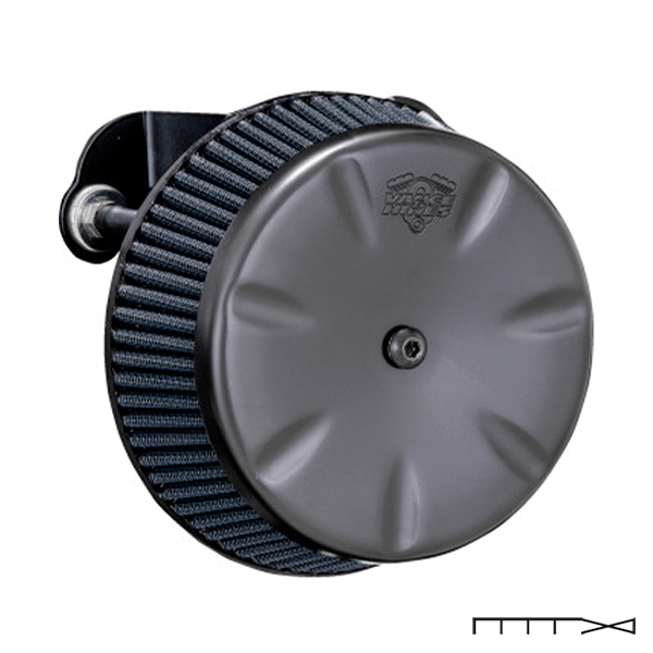 XL1200X エアクリーナー Vance&Hines Filtro de Ar Vance & Hines Modelo VO2 Eliminator - Preto Fosco