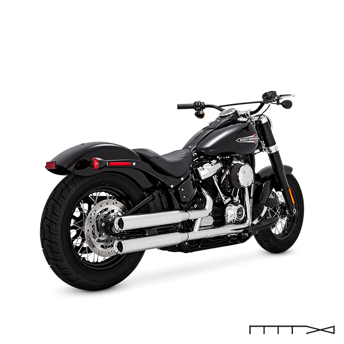 Ponteira Vance & Hines PCX™ Eliminator 300 - Cromada - Softail 18
