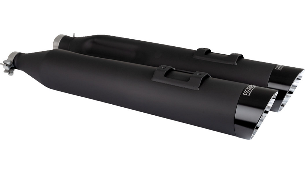 Ponteira Vance & Hines Razorback 450 Preta para Harley Touring M8