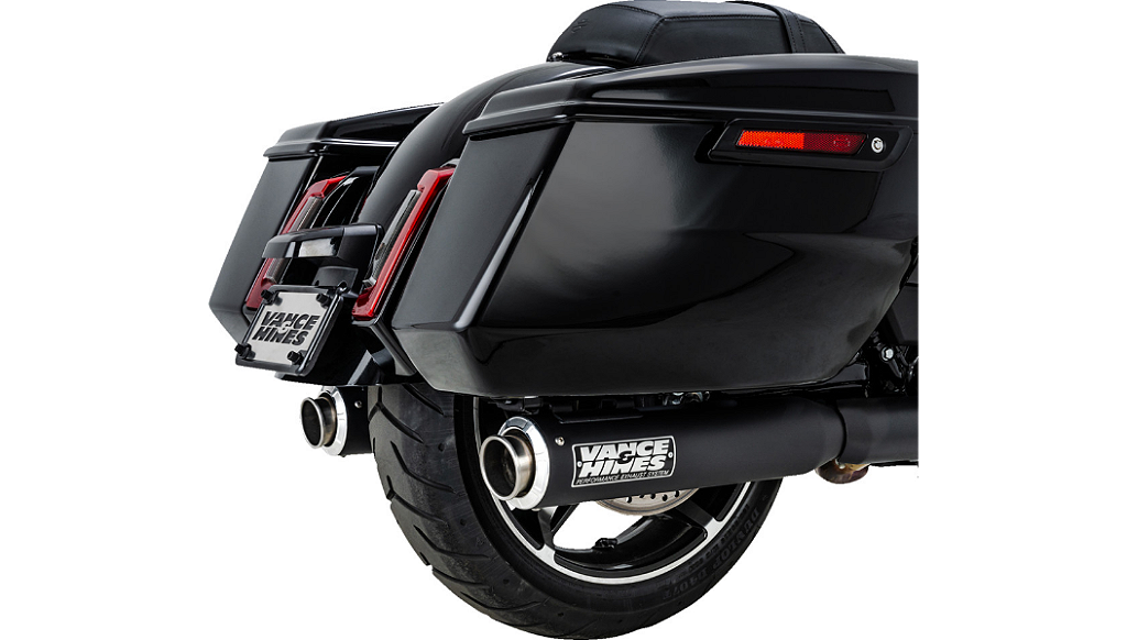 Ponteira Vance & Hines Supersport - Preto - Touring 2017 - 2026