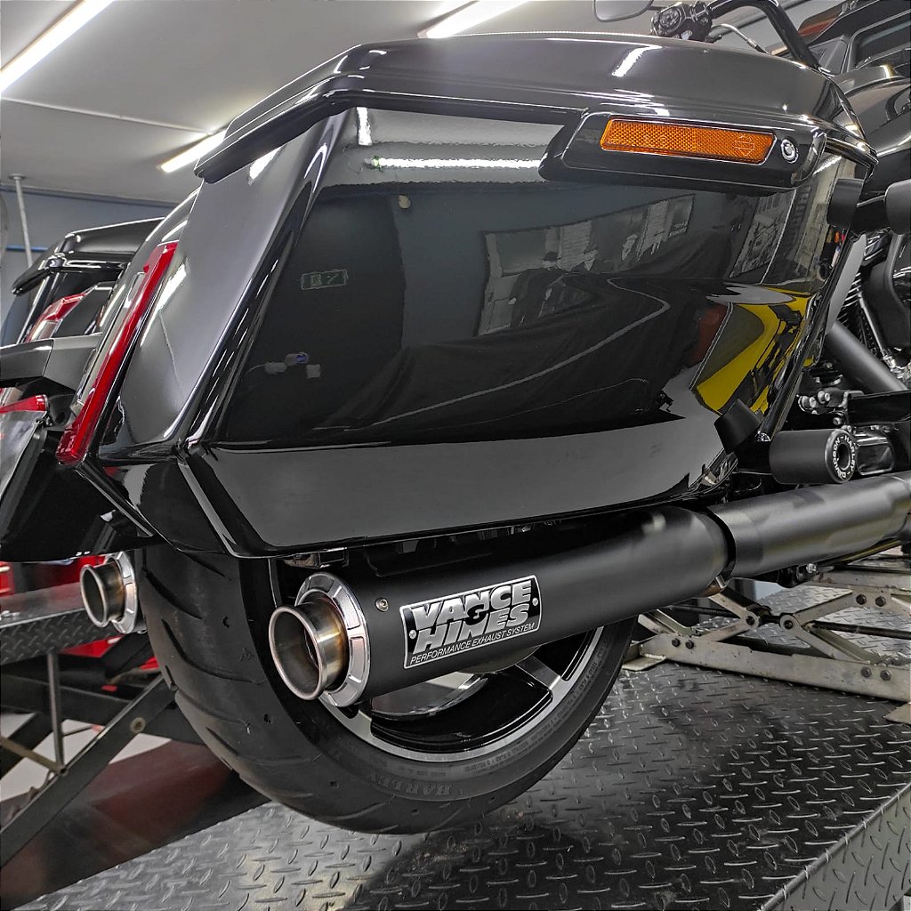 Ponteira Vance & Hines Supersport - Preto - Touring 2017 - 2026