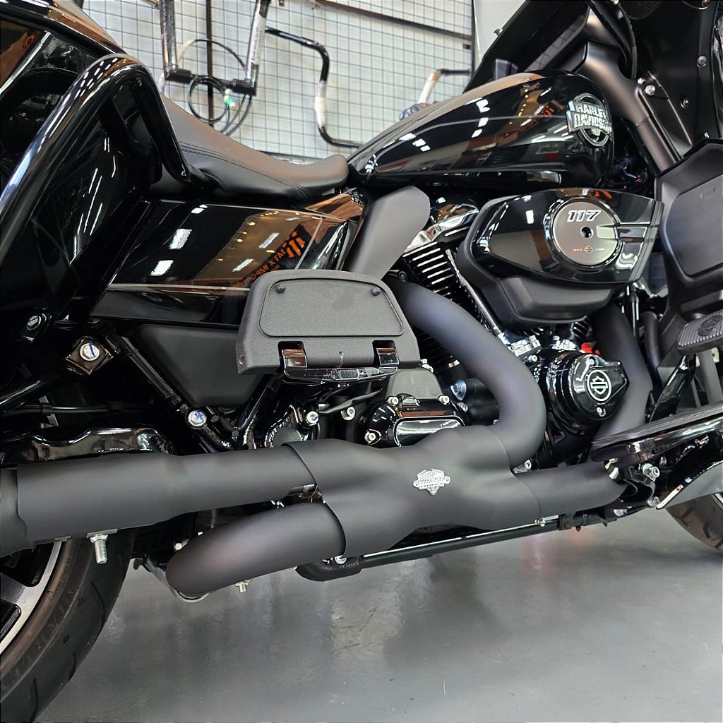 Sistema de Curvas e Junção Power Duals Preto Touring 2017 - 2026