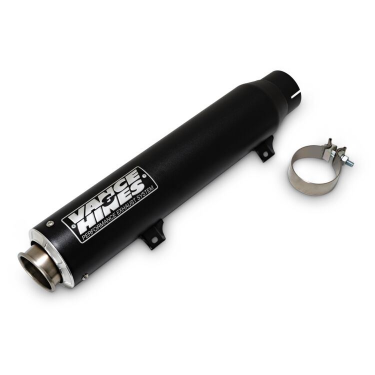 パーツ VANCE&HINES HARLEY-DAVIDSON FXSB FXSBSE Ponteira Vance & Hines Supersport Preta para Harley Softail M8