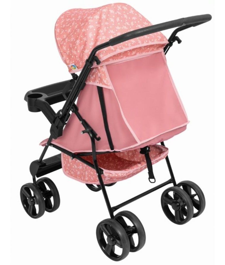 Carrinho Bebe Solare Tutti Baby Rosa - Uppistore