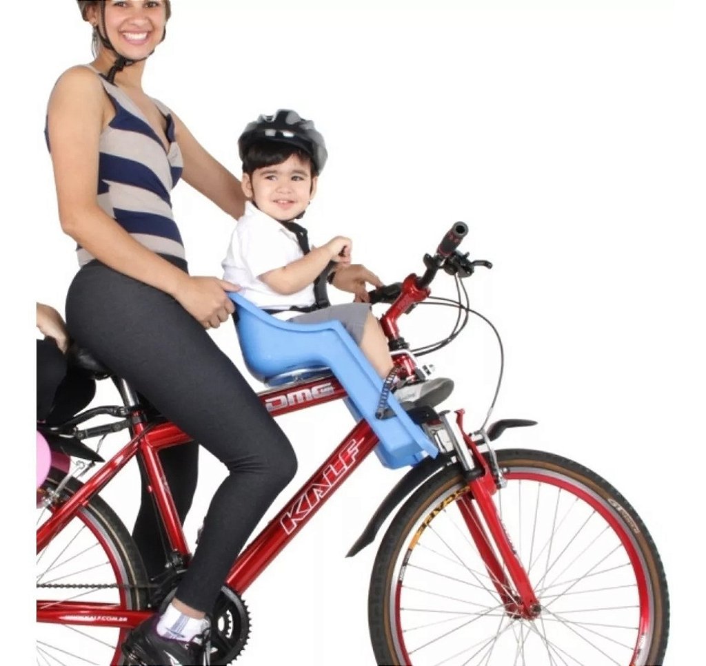 Cadeira Cadeirinha Bicicleta Dianteira Carona Styll Baby Cinza - Uppistore