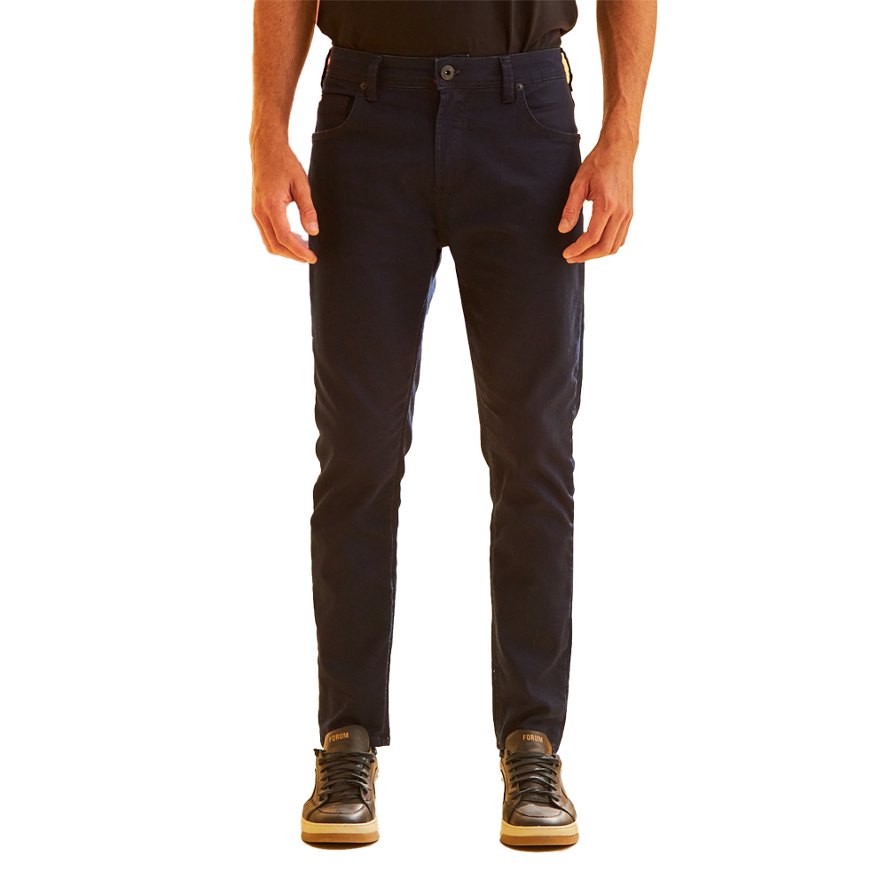 Calça Jeans Forum Alexandre Cropped Azul Marinho Masculino