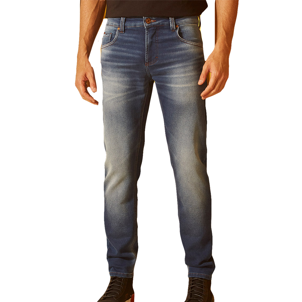 Calça Jeans Forum Igor Skinny Cropped Azul Masculino Attemporal