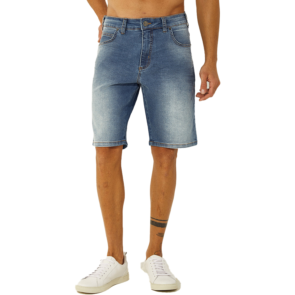 Bermuda Jeans Colcci Davi V23 Azul Masculino Attemporal Boutique