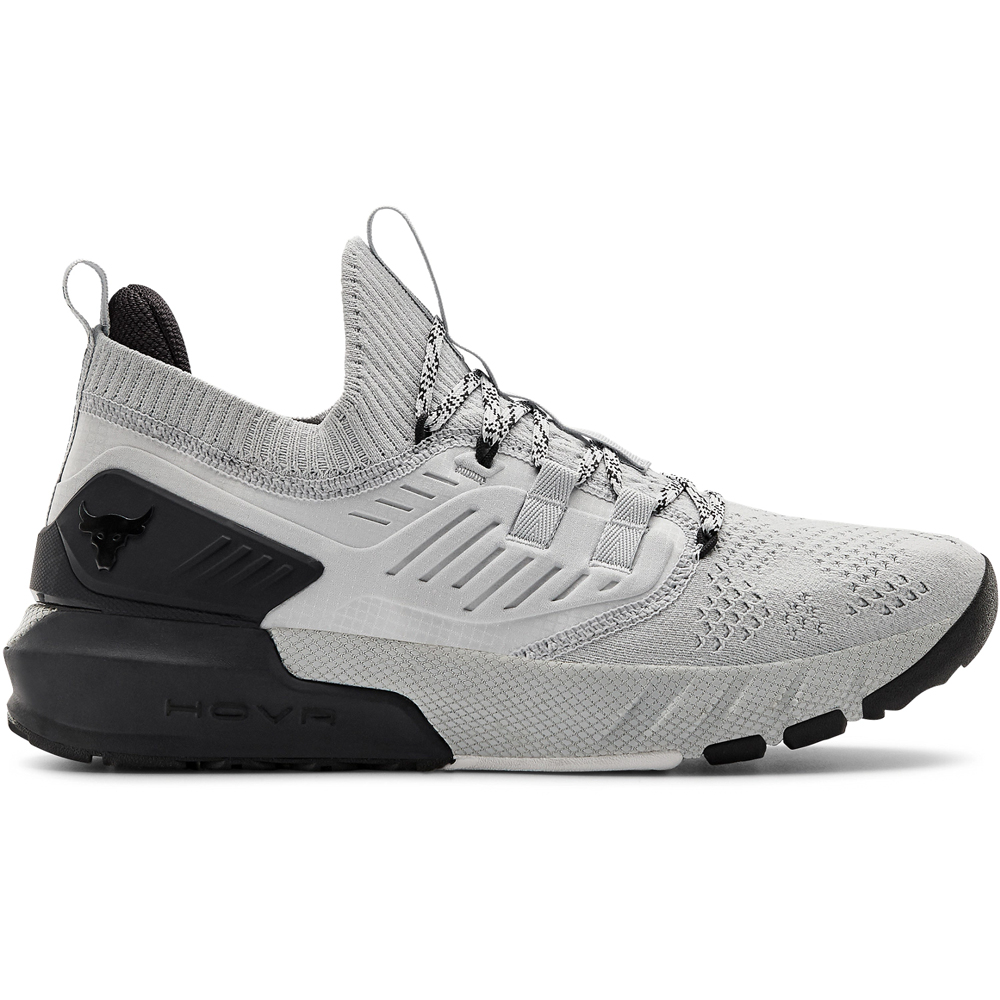 【D.R91】アンダーアーマー　PROJECT ROCK PRJCT-3 Tênis Under Armour Project Rock 3 Cinza Masculino - Attemporal