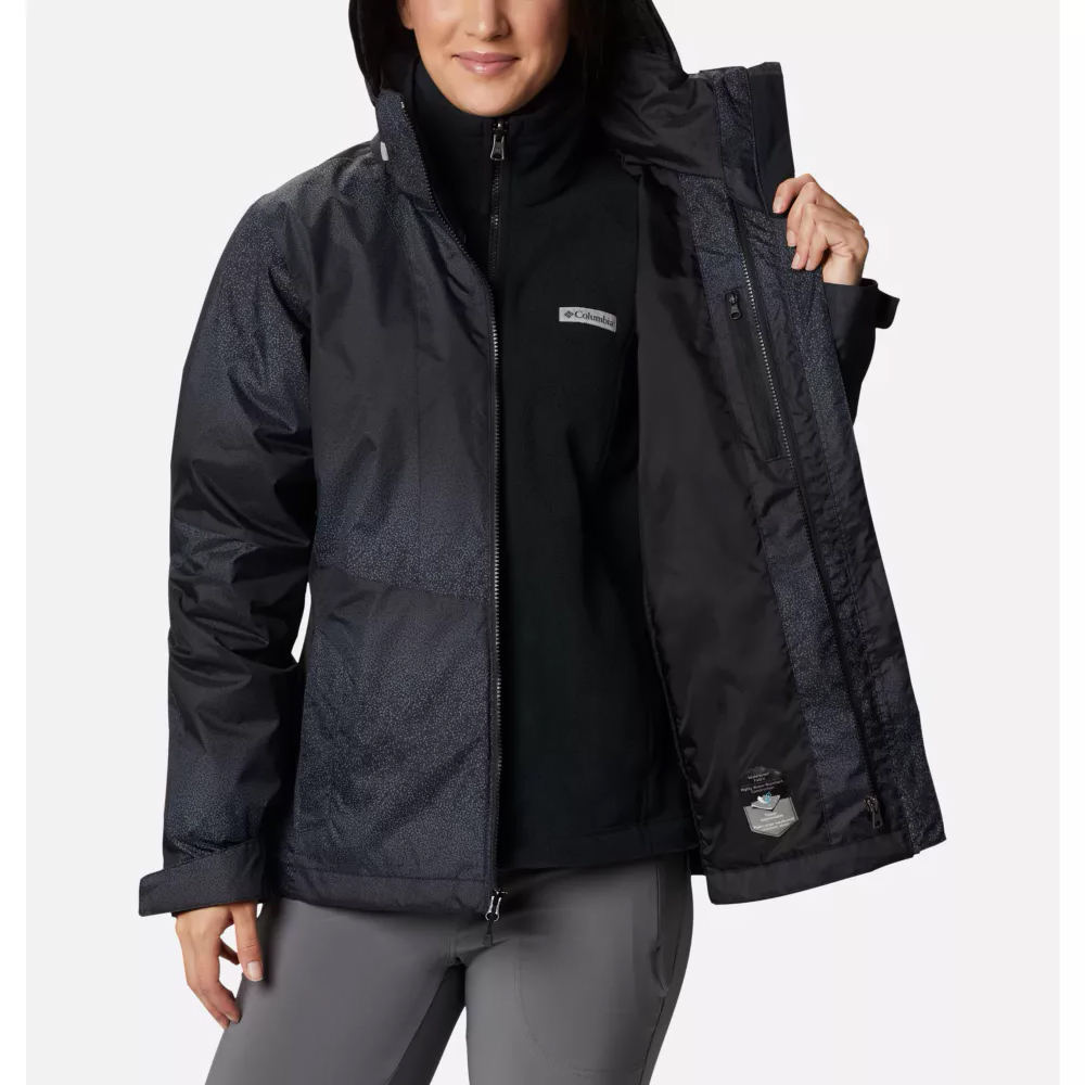 Jaqueta Columbia Ruby River Interchange Jacket 014 Preto Feminino