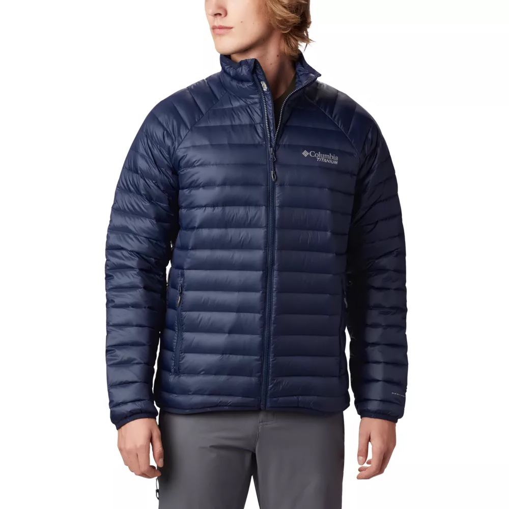 Columbia Sportswear Alpha Trail Down Jacket WMNS Columbia Titanium