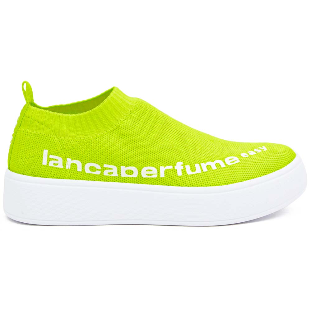 Tênis Easy Lança Perfume Logo Amarelo Neon Feminino Attemporal