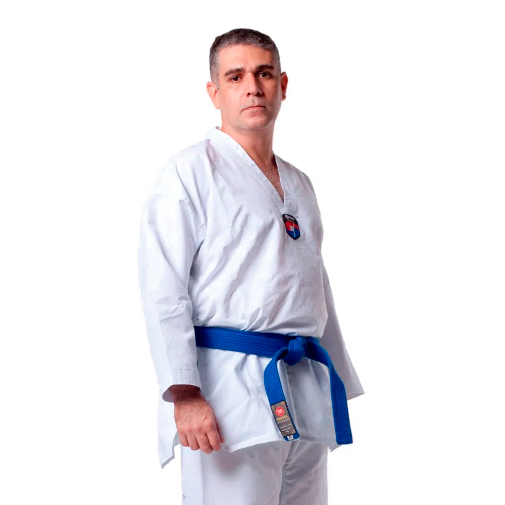 Dobok adidas gola branca online