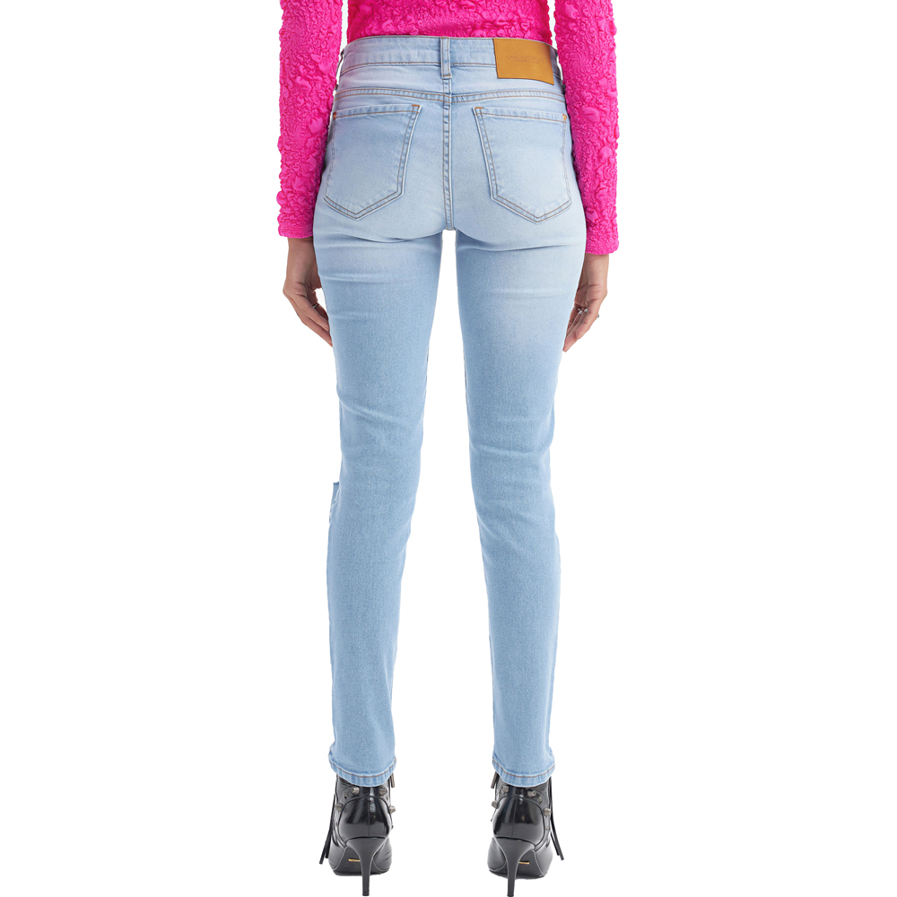 Calça Jeans Lança Perfume Nix Skinny High AI23 Azul Feminino