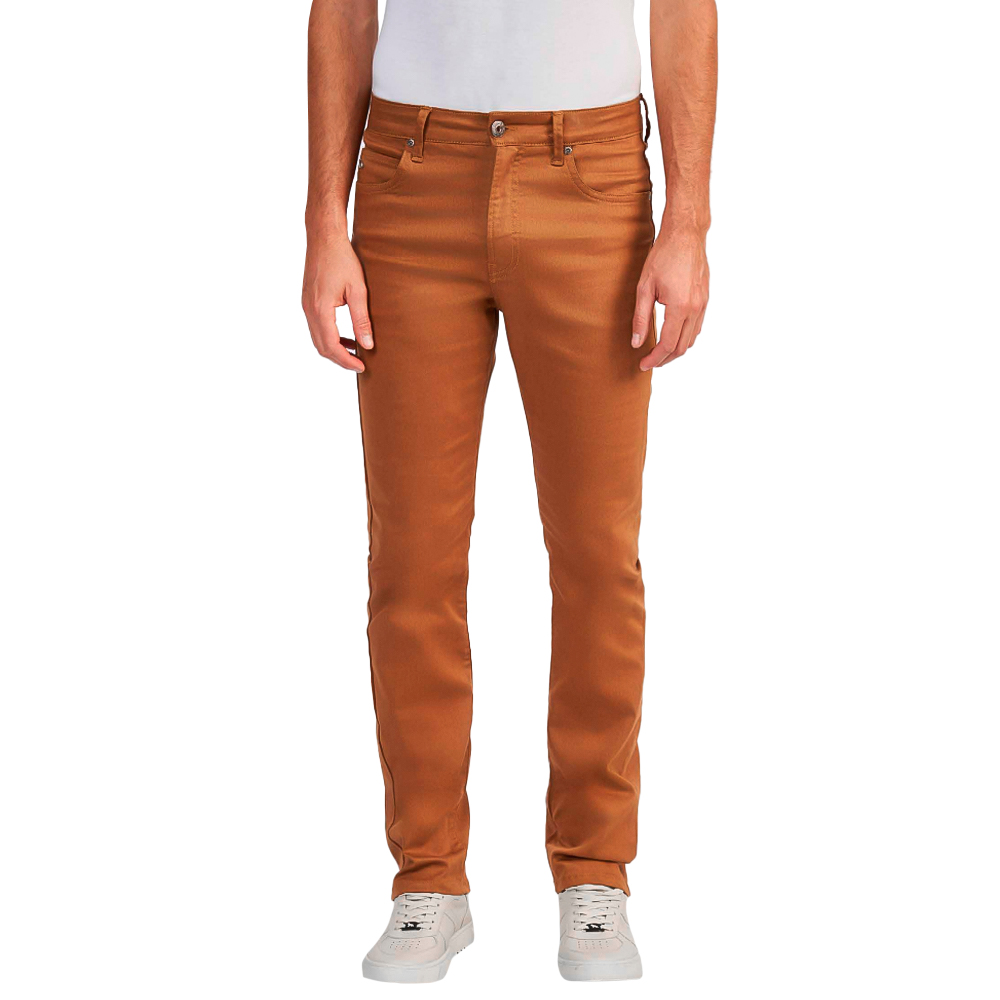 Calça Jeans Acostamento Rock Ou24 Marrom Masculino Attemporal