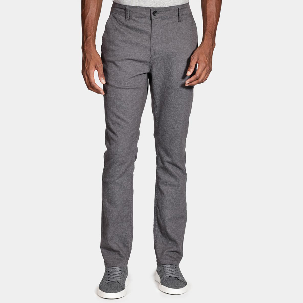 Calça Aramis Chino Bolso Faca Moline Ou25 Grafite Masculino