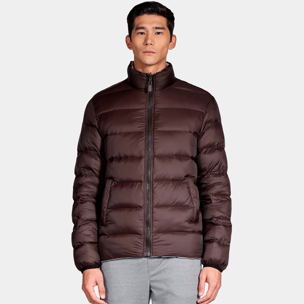 Jaqueta Aramis Puffer Dupla Face Pr26 Cinza Masculino - Attemporal