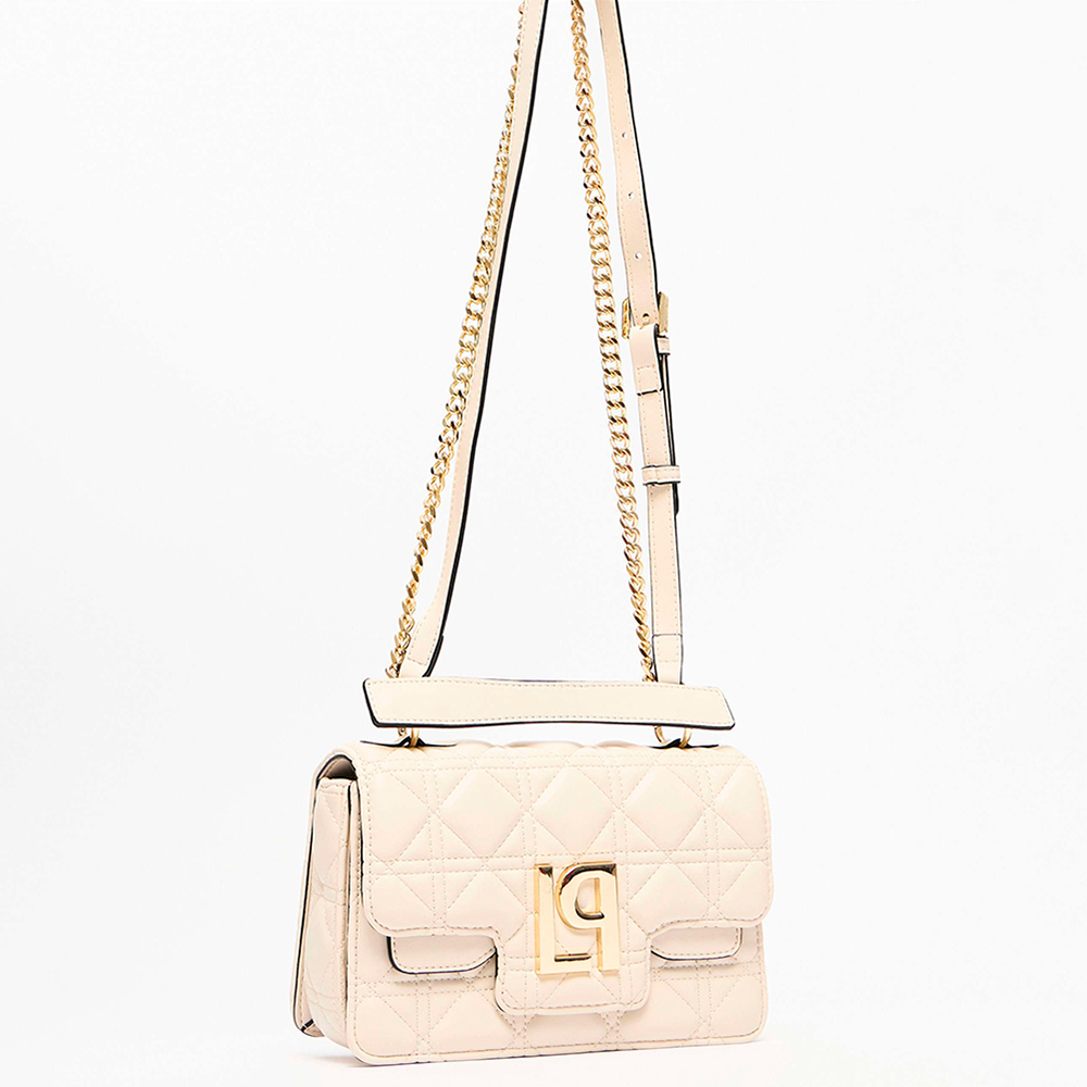 Bolsa Tote Lança Perfume Matelassê Ve27 Off White Feminino