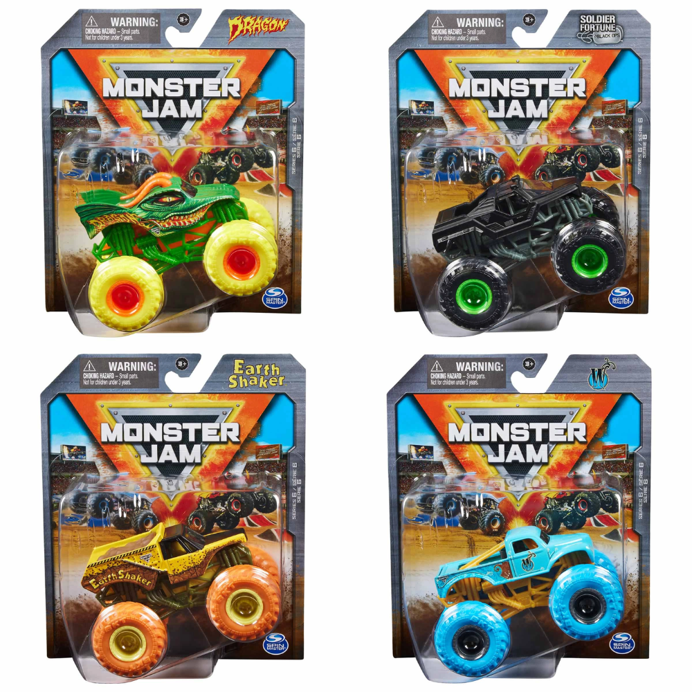 Carrinho Monster Jam Roda Livre 1:64 - Sunny 2025 - Melhor Loja de