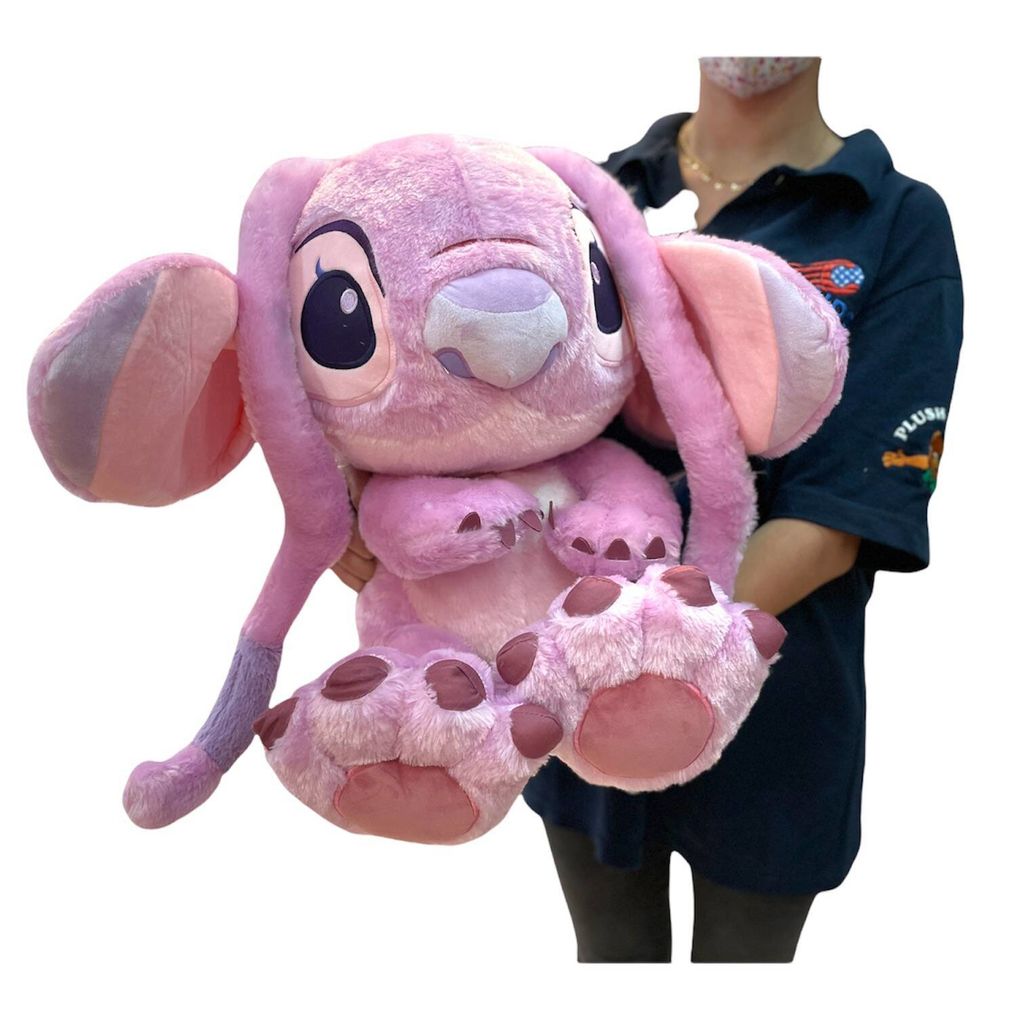 Stitch Pelúcia Grande Pelucia Disney Angel Big Feet Brinquedos