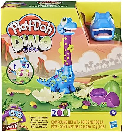 Massinha de Modelar Play Doh Dino Crew Pescoçudo Melhor Loja