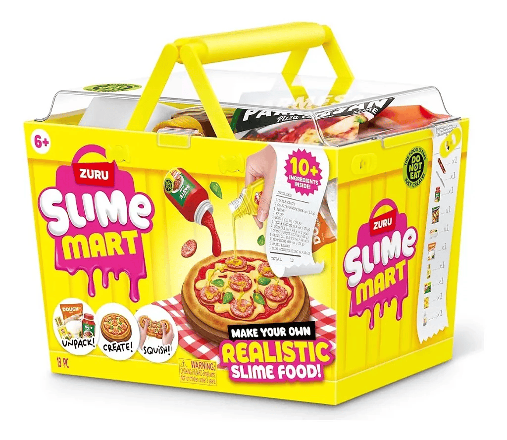 Kit Comida de Slime Mart Pizza - FUN - Melhor Loja de Brinquedos