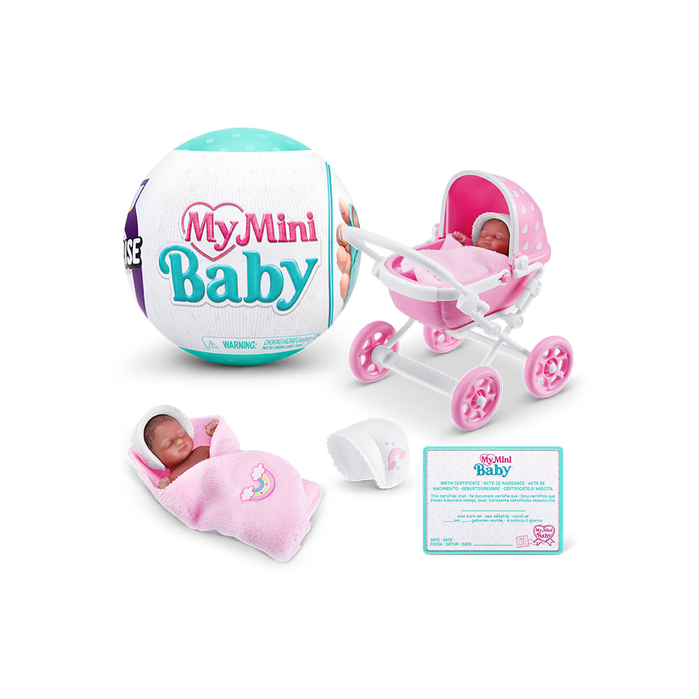 Boneca Mini Baby Surprise Mini Bebe Silicone Melhor Loja de