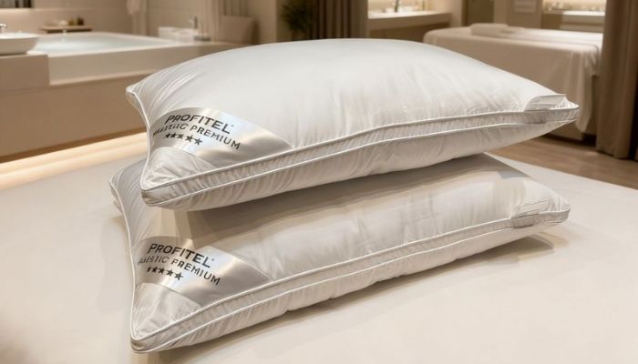 Características do Kit 2 Travesseiros Majestic Premium Profitel