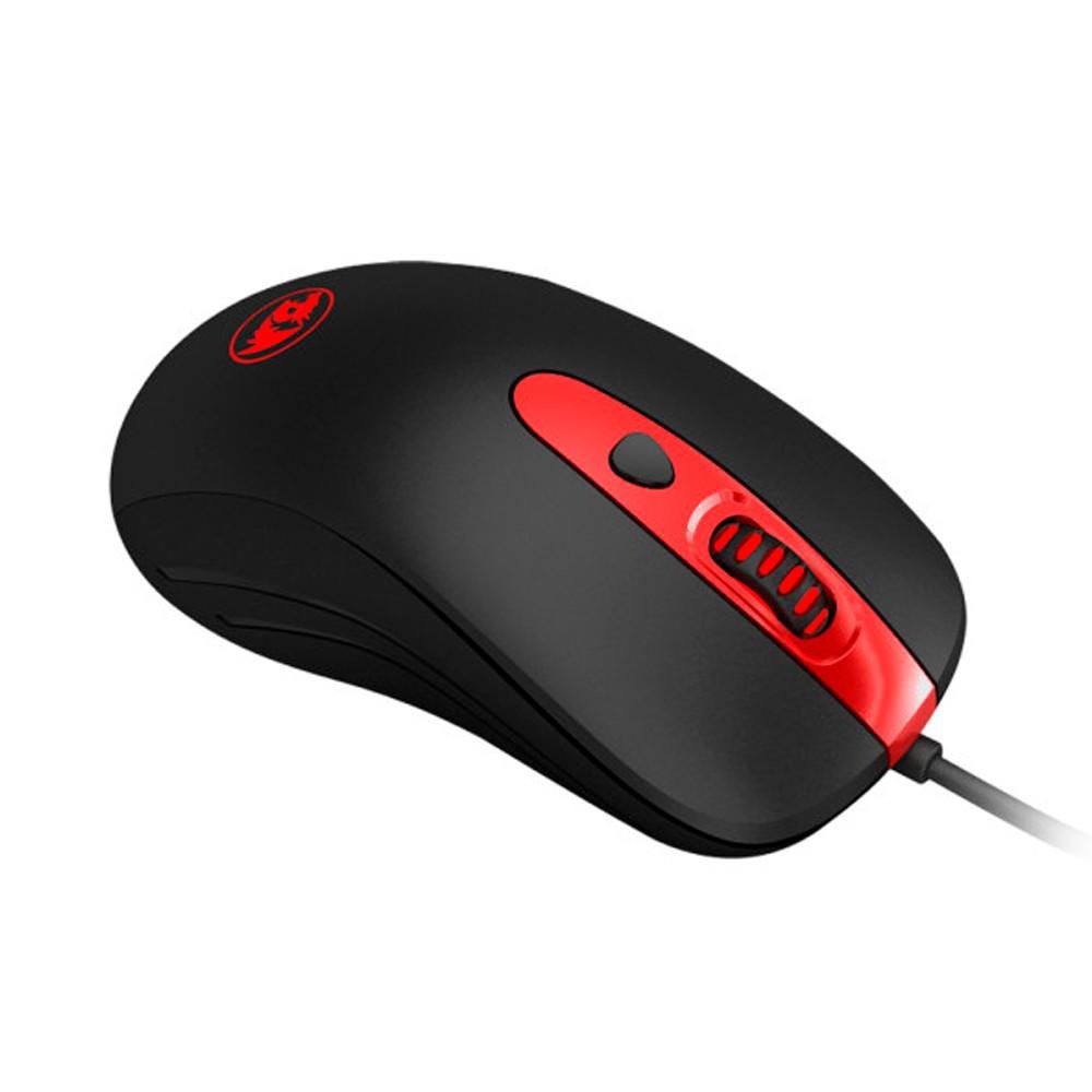 Mouse Gamer Redragon Cerberus B703 Brancoala Usb 7200 Dpi