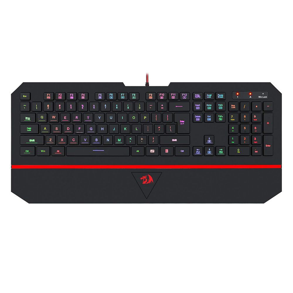 Teclado Redragon Brancoala Karura B502RGB PT - PipocaTech Loja Oficial