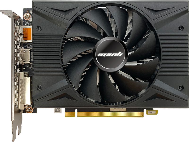 placa de video MANLI GeForce GTX 1650 GDDR6 PipocaTech Loja Oficial