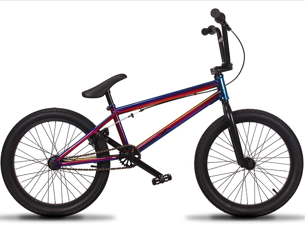 Bicicleta BMX Pro X CR-10 Aro 20 Quadro Cromoly Freio U-Brake K7