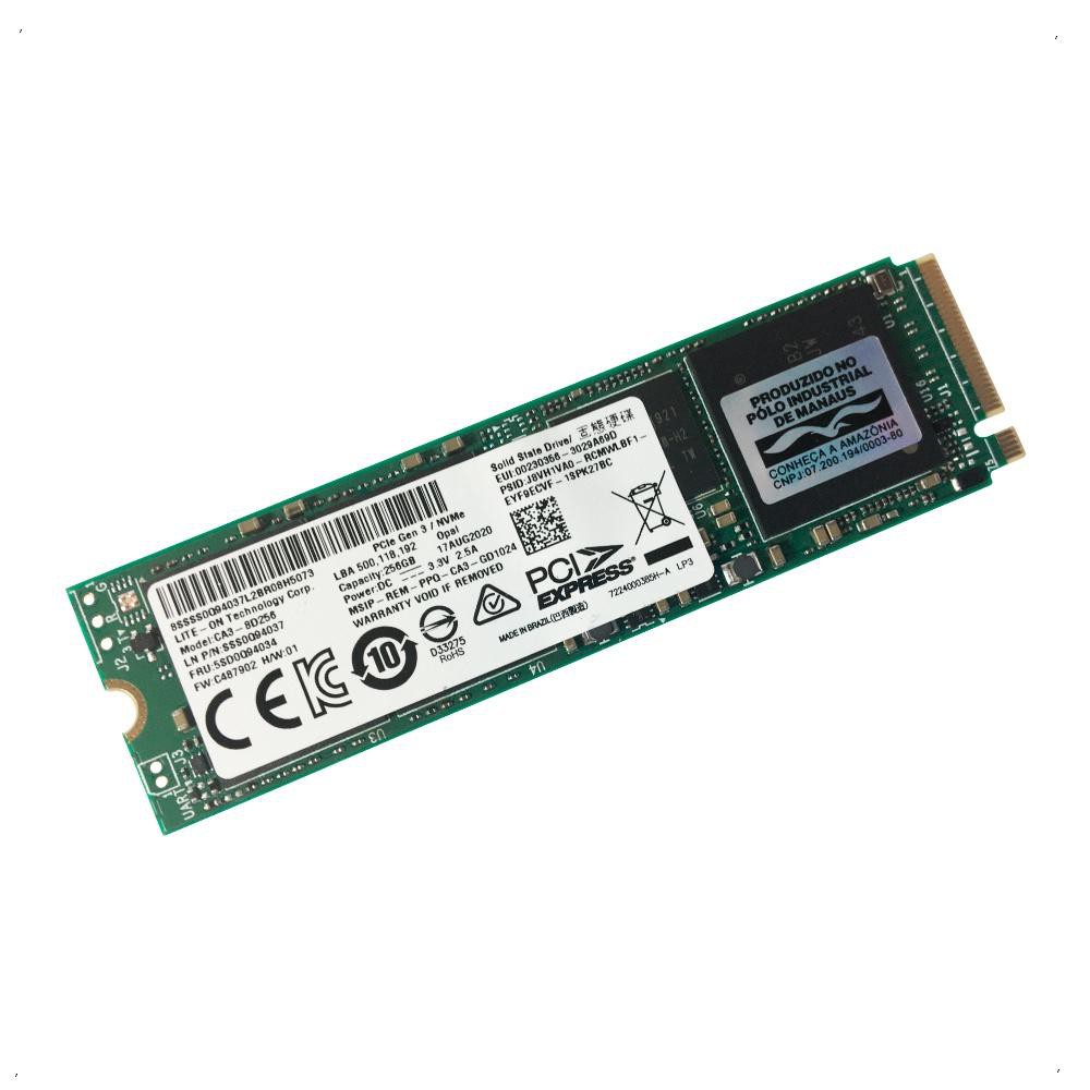 HD SSD M.2 PCIe 256GB LITE-ONE CA3-8D256 NVME P/NSSS0Q94 - GPJ HD SSD M.2 PCIe 256GB LITE-ONE CA3-8D256 NVME P/NSSS0Q94 - GPJ