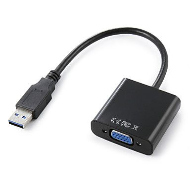 Conversor Adaptador USB 3.0 para VGA Ion Cabos