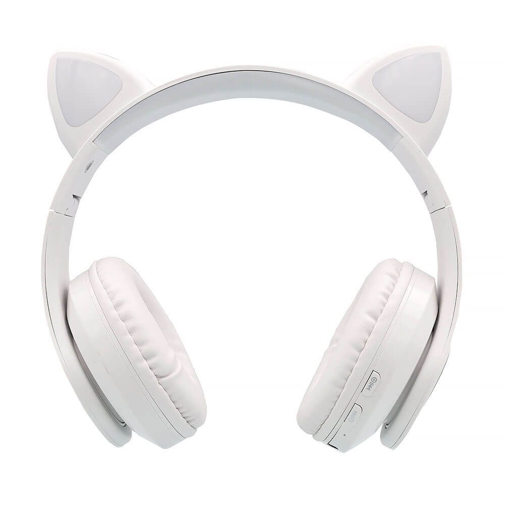 Fone de Ouvido Bluetooth Stereo Orelha de Gato CXT-B39