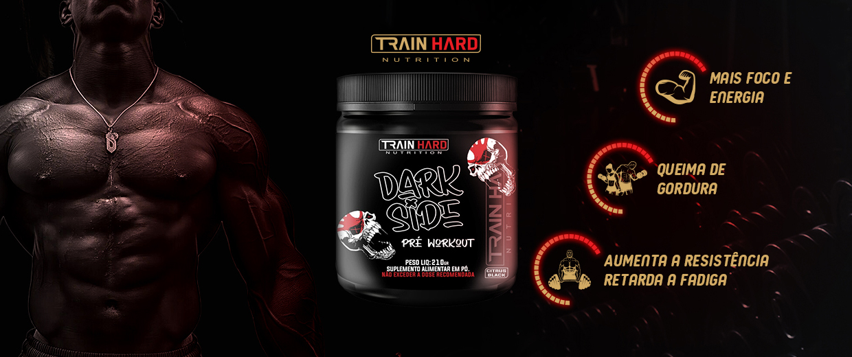 Dark Side Pré Treino Train Hard Nutrition