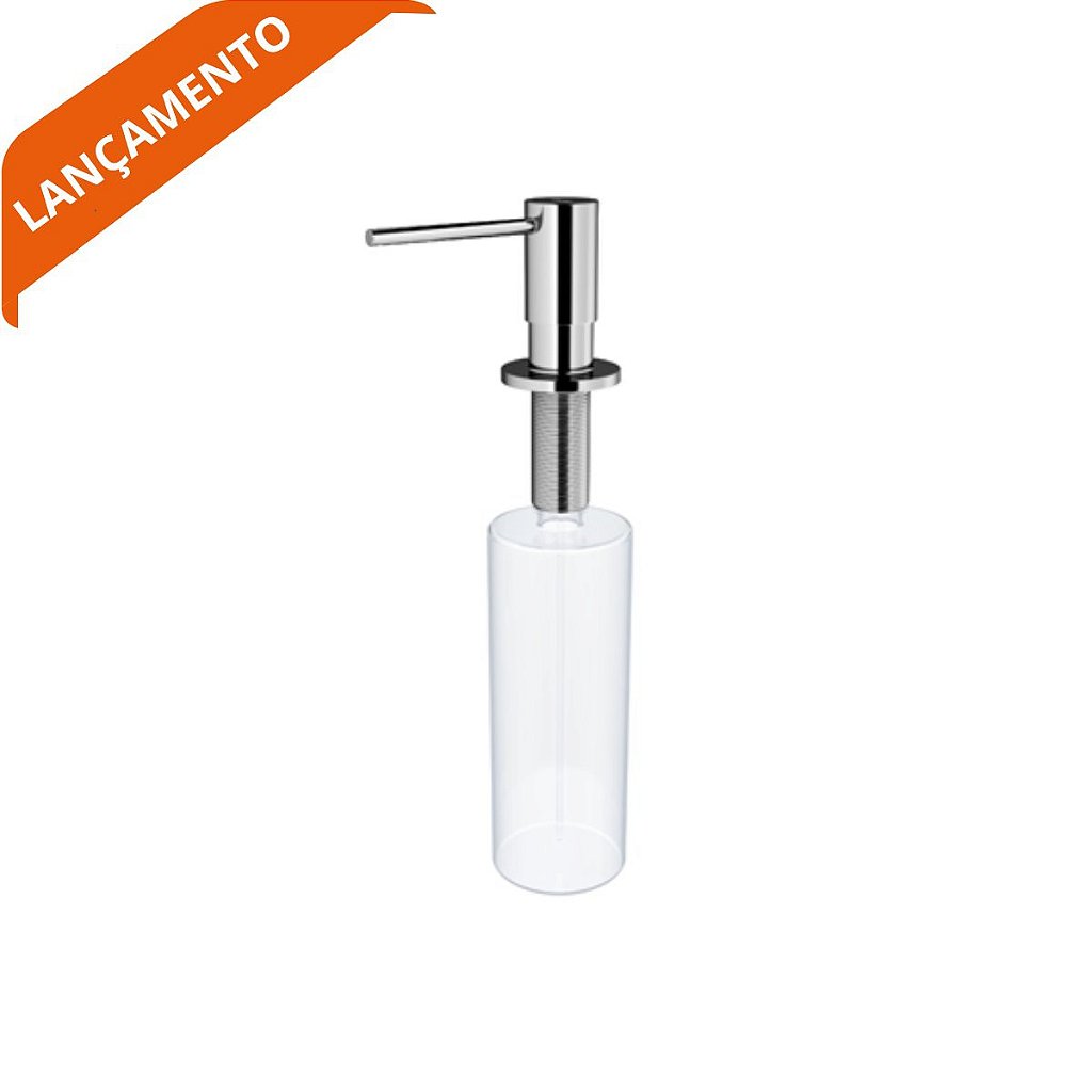 Dispensador Sabão ou Detergente Redondo Cozinha Docol | Brama