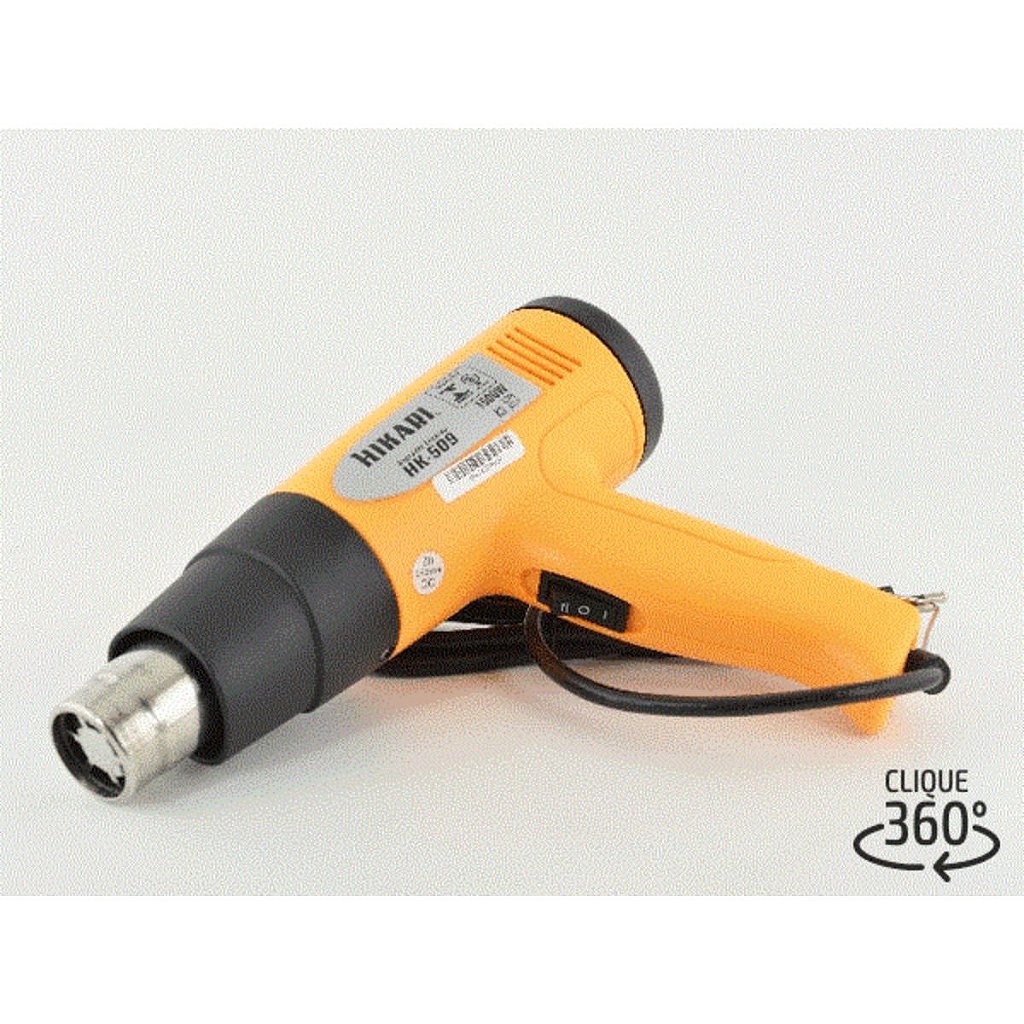 Hikari① Soprador Térmico 1500W HK-509 127V Hikari - Brama Casa & Construções