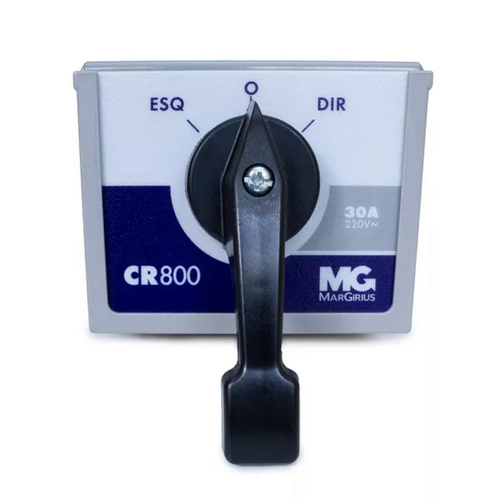 Chave Reversora com Alavanca CR-830 30A 7,5CV 220V 16268 Margirius